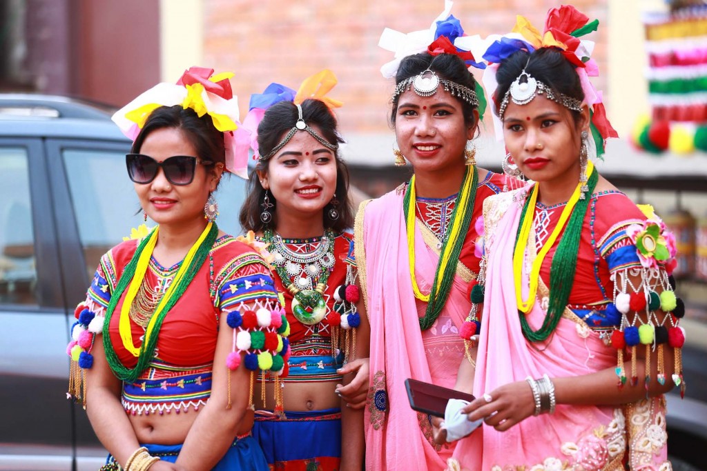 In Pictures Tharu Community Celebrating Maghi Festival Nepalnews